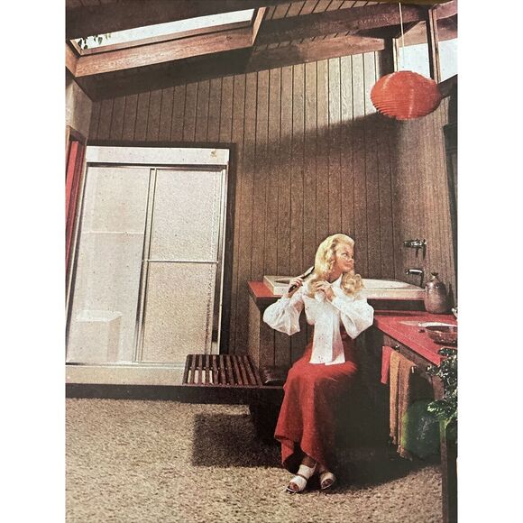 VTG House Beautiful Magazine March 1973 Individuality Pilgrim to Plastic Gardens - Picture 2 of 12